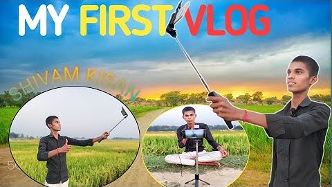 My first vlog video | shivam kishan official | viral vlog video #vlog #villagevlog #farming