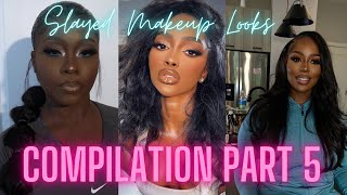 SLAYED MAKEUP LOOKS COMPILATION PART 5 💄😍😍😍😍| Baby Doll Layla