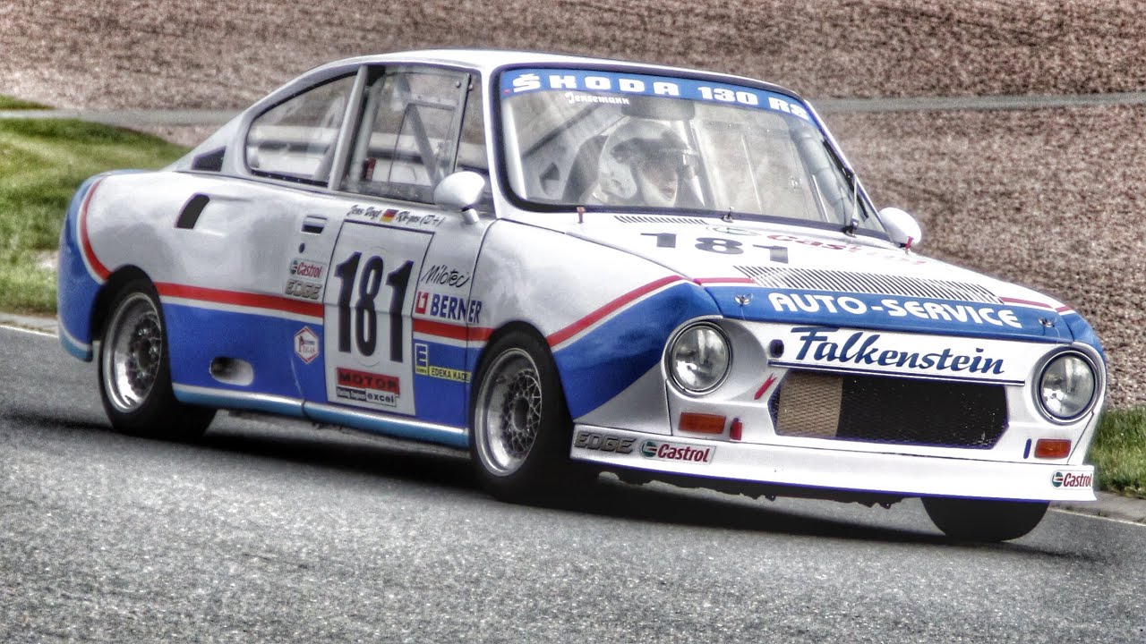 Skoda 130 RS - ADAC Sachsenring Classic 2014 - Onboard - YouTube