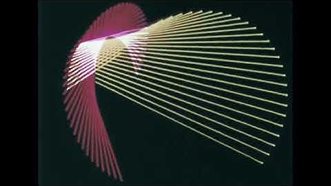 John Whitney -  Experiments in motion graphics 1968 - Generative graphics