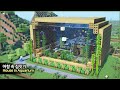 ⛏️ MINECRAFT :: 🐠 Build a House in the Huge Aquarium🐬[마인크래프트 거대한 수족관 속 집짓기 건축 강좌]