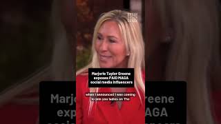 Marjorie Taylor Greene exposes PAID MAGA social media influencers