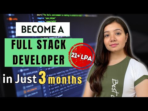 You can become a Full Stack Developer in just 3 months!!