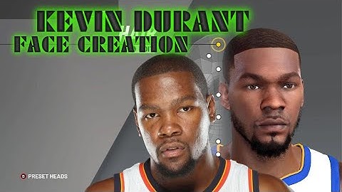 2K20 Kevin Durant Face Creation