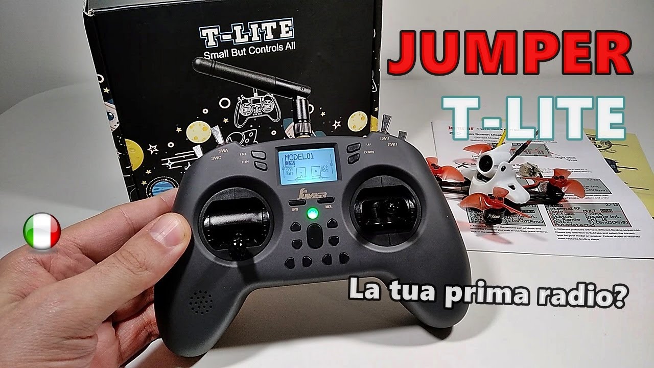 JUMPER T-LITE Recensione completa // Radiocomando Multiprotocollo con Opentx