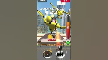 Jump into plane Android game Attempt 14 stage 7 #shorts #shortsgame #androidgames #rampjump