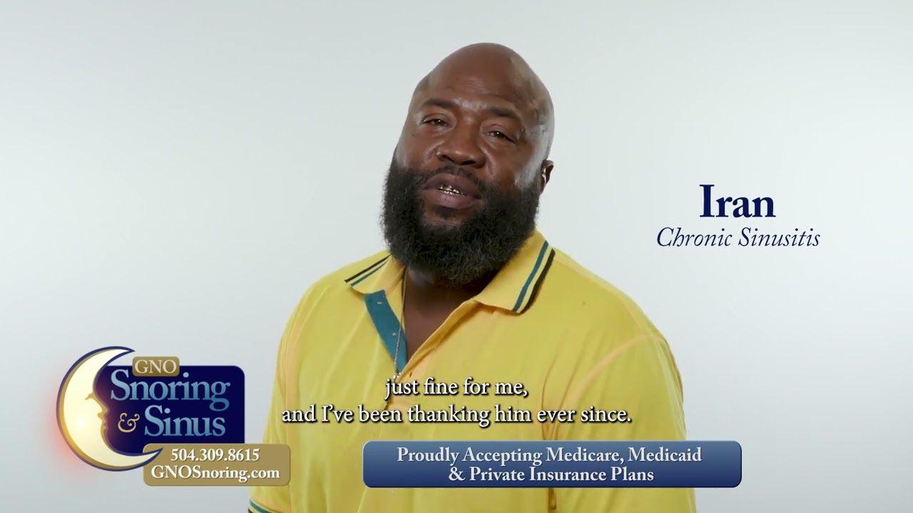 Chronic Sinusitis  | ENT Doctor New Orleans, Metairie & Chalmette LA | GNO Snoring & Sinus