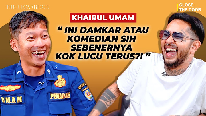 FACE TO FACE WITH ONADIO LEONARDO - KHAIRUL UMAM