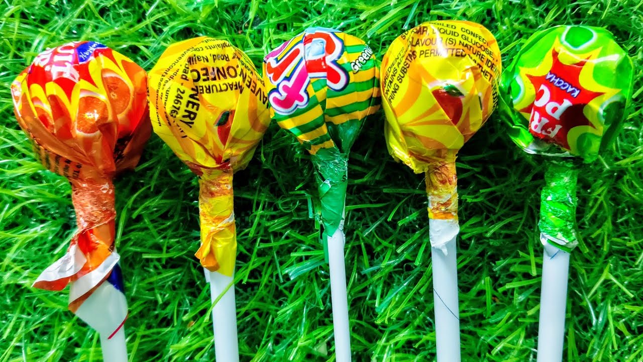 Lot's Of Colourful lolipop 🍭🍭😋 ASMR Unwrap Sound Satisfying Video 