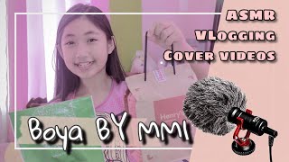 ASMR with Boya BY MM1 Microphone Unboxing (Philippines) |