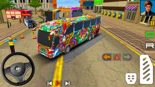 🔴 New Coach Bus simulator 2025: 🎮city bus euro driving gameplay Android screenshot 5