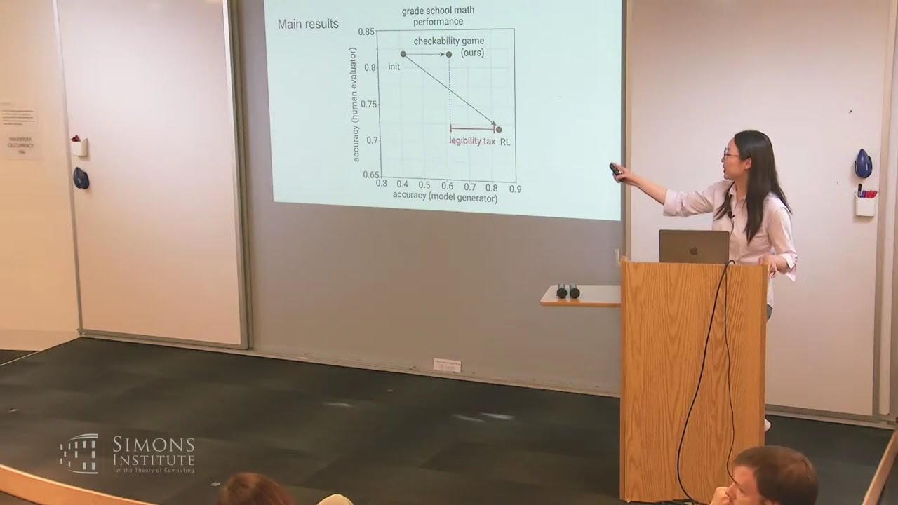 Prover-Verifier Games Improve Legibility of LLM outputs