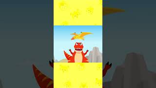 I am the ruler of heaven! | pterosaur | Nursery rhymes & Kids Song | #Cheetahboo #shorts
