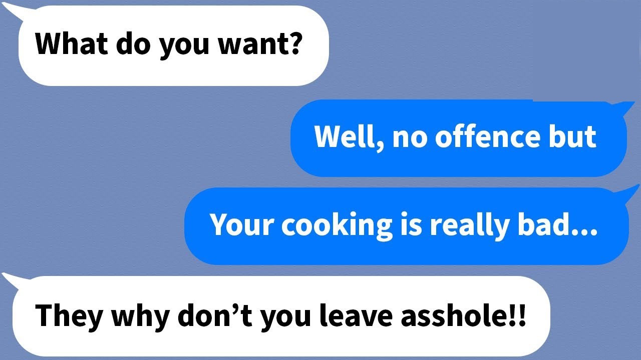【Apple】 My wife's cooking has gotten significantly worse recently so I confronted her but…