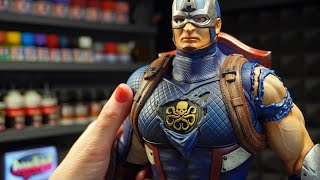 A HUGE 3D printed Captain America  How to Paint N’stuff