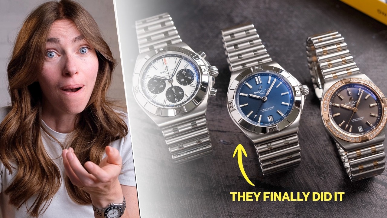Breitling Chronomat their "Go Anywhere Do Anything" watch JUST GOT BETTER - YouTube - Britt Pearce