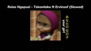 Raiso Ngapusi - Tekomlaku ft Ervinsof (Slowed)