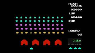 Space Invaders (former) World Record Speedrun (4:42) on NES Nintendo Classic #WR #RETRO (1985)