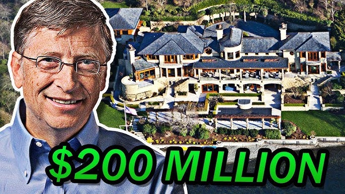 Bill Gates Ite De Ses Maisons À