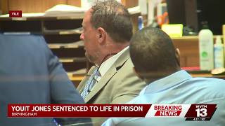 Youit Jones sentenced to life in prison for 2022 Birmingham murder