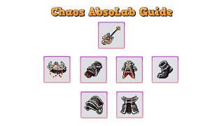 MapleStory M 4 Paths of Making Chaos AbsoLab Equipment & Chaos Set Effect 楓之谷M 4種製作混沌航海師裝備的途徑和混沌套裝效果