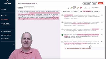 How to Weaken a LSAT Sample Size by Identifying Bias Using LawHub Logical Reasoning Drill Set 12