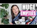 BIGGEST EMPTIES EVER! Products I've Used Up | Summer 2021