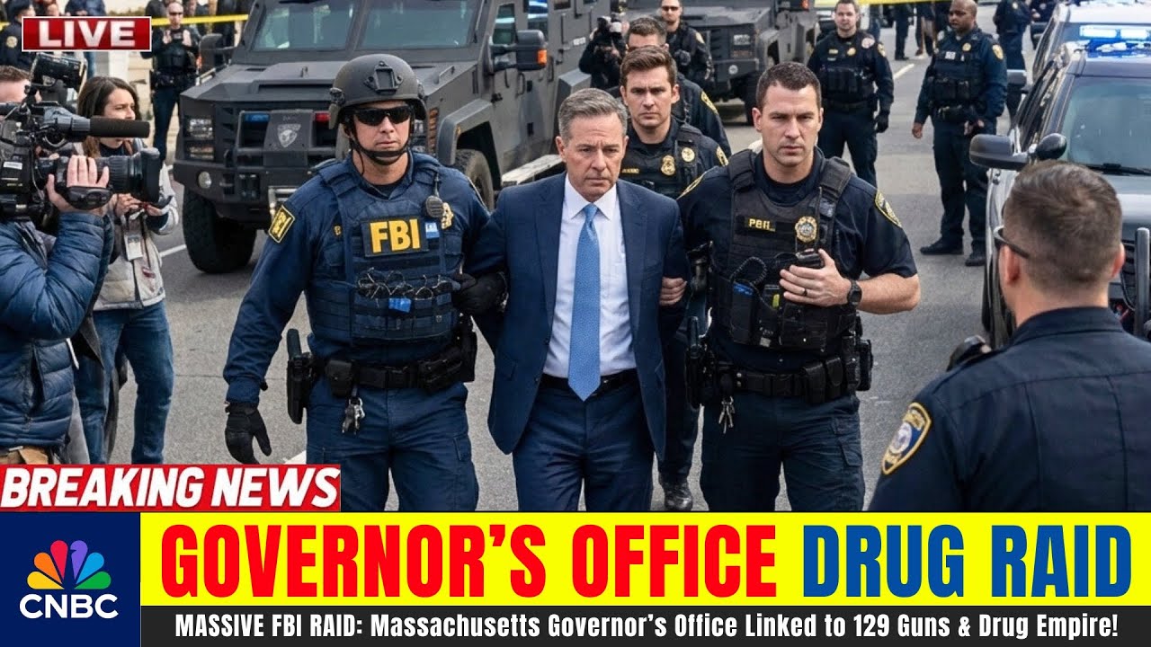 FBI Raids MA Governor's Office: 1.2 Tons of Cartel Drugs & 129 Guns Seized! | US Military - YouTube