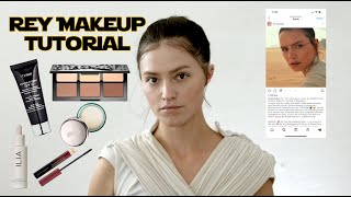 The Ultimate Rey makeup tutorial following her makeup artist steps