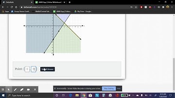 DeltaMath Algebra 1: Linear Inequality Systems Graphically