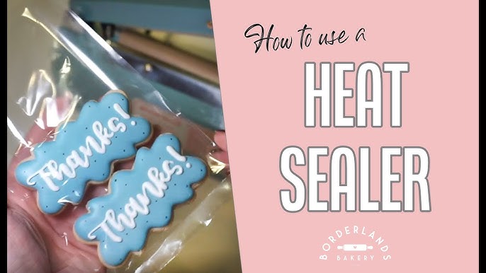 Heat Seal Plastic Treat Bags  Flat Iron Heat Seal Method 
