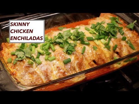 foodie-friday//episode-2//-skinny-chicken-enchiladas
