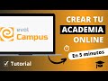 🎓Cómo Crear Una Academia Online En Español Con evolCampus (Tutorial)