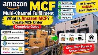 What Is Amazon MCF Create Multi-Channel Fulfillment Orders | Amazon Seller Guide !!