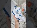 Air Jordan 4 Military Blue Unboxing #sneakers