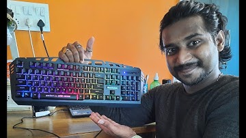 Unboxing Cosmic Byte Dragon fly gaming keyboard