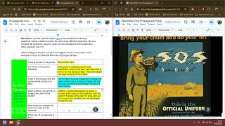WWI Propaganda Analysis Walkthrough