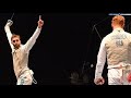 14 - 14 Match Point Compilation! - Men's Foil Fencing Highlights