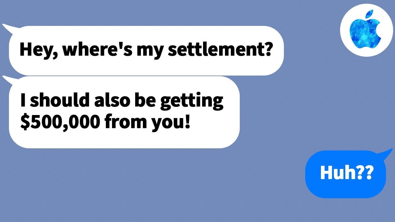 【Apple】I received a text from some girl asking me to divorce my so-called CEO husband so that she