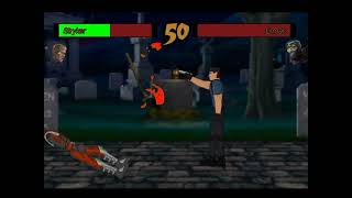 Mortal Kombat Stryker Fatality | Draw Cartoon 2