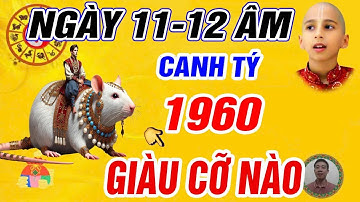 Thần tài mở của Tuổi CANH TÝ 1960 đón tài lộc GIÀU CỠ NÀO ĐÚNG 2 NGÀY 11 VÀ 12 THÁNG 6 ÂM