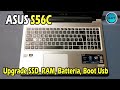 ASUS S56C Upgrade: SSD, RAM, Batteria e Boot da USB