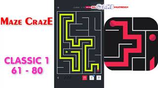 Maze CrazE | Classic 1 | Level 61 - 80 | All Answers | Walkthrough screenshot 3