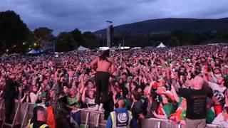 Bob Vylan absolutely humiliated after failed stage dive as crowd ignores singer