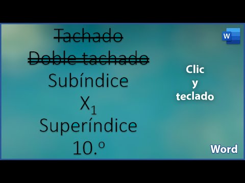 Video: Cómo Tachar Una Palabra