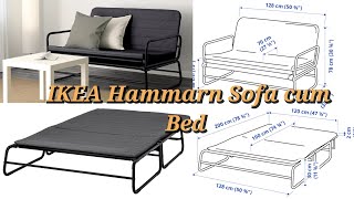 IKEA Hammarn Sofa cum Bed Setup At Home || Furniture Setup #ikea #australia