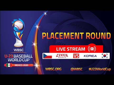 Czech Rep. v Korea - U-23 Baseball World Cup Mexico 2020 - Placement Round
