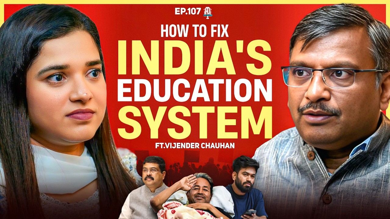 India's Broken Education System ft. Vijender Singh Chauhan |Aleena Dissects | Ep 107