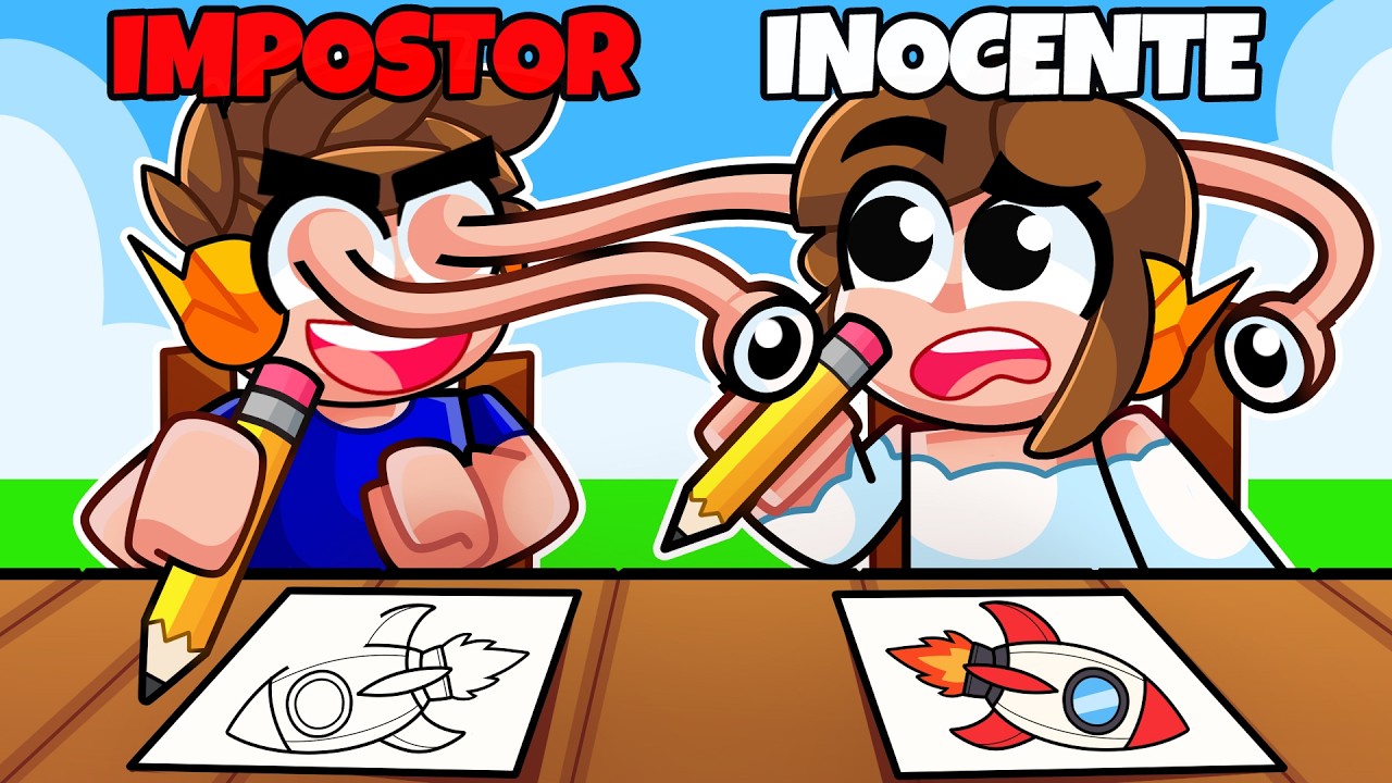 ADIVINHE O ARTISTA IMPOSTOR NO ROBLOX!