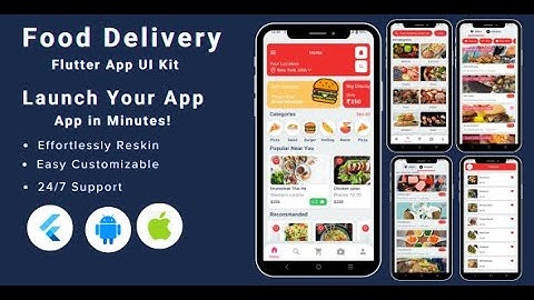 How to Build a Food Delivery App in Flutter | Food Ordering App Demo